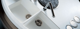 Illustration for article titled Sheer Bubble Kitchen:The Tiniest Kitchen You'll Never Be Able to Afford